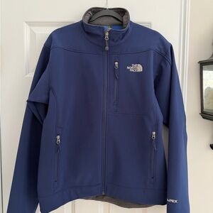 The North Face Navy Softshell Jacket
